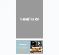 Kleine Seitenvorschau von scheiners.de