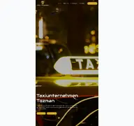 Kleine Seitenvorschau von taxitozman.de