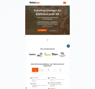 Kleine Seitenvorschau von ticketpay.de