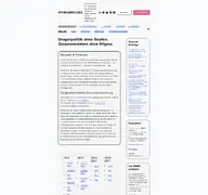 Kleine Seitenvorschau von mybrainmychoice.de
