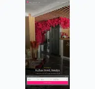 Kleine Seitenvorschau von kafkas.5sternehotel.de
