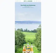 Kleine Seitenvorschau von saefte-vom-bodensee.de