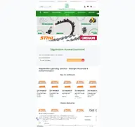 Kleine Seitenvorschau von saegeketten-onlineshop.de