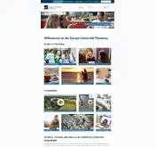Kleine Seitenvorschau von uni-flensburg.de