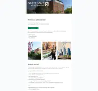 Kleine Seitenvorschau von gaestehaus.bfw-frankfurt.de