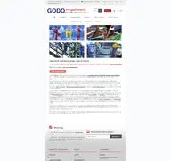 Kleine Seitenvorschau von godo-shop.de