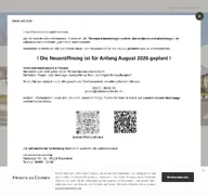 Kleine Seitenvorschau von zahnherz.de
