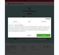 Kleine Seitenvorschau von zahnzusatzversichert.de