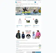 Kleine Seitenvorschau von sailingshop.de