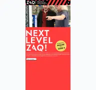 Kleine Seitenvorschau von zaq-oberhausen.de