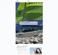 Kleine Seitenvorschau von sailsurf.de