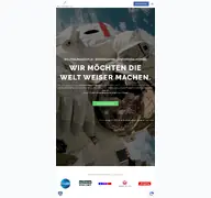 Kleine Seitenvorschau von weltraumagentur.de