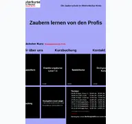 Kleine Seitenvorschau von zauberkurse-rhein-neckar.de