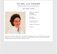 Kleine Seitenvorschau von ulla-theissen.de