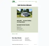 Kleine Seitenvorschau von zeltservice-ullmann.de