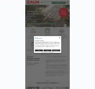 Kleine Seitenvorschau von zeltverleih-zaun.de