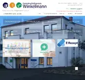 Kleine Seitenvorschau von unserarzt.de