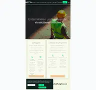 Kleine Seitenvorschau von avetta.com