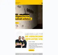 Kleine Seitenvorschau von unterwien.at