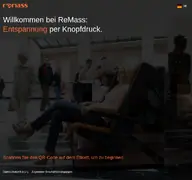 Kleine Seitenvorschau von massage.remass.de