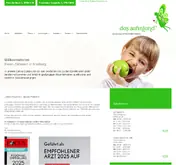 Kleine Seitenvorschau von daszahnland.de
