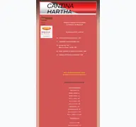 Kleine Seitenvorschau von cantina-hartha.de