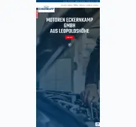Kleine Seitenvorschau von motoren-eckernkamp.de