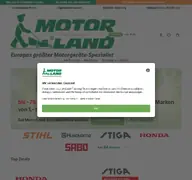Kleine Seitenvorschau von motorland.at