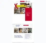 Kleine Seitenvorschau von maxxikuechen.de