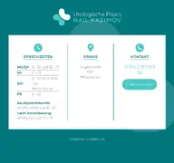 Kleine Seitenvorschau von urologie-kazimov.de