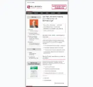 Kleine Seitenvorschau von 2bweb.de