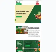 Kleine Seitenvorschau von yesilmarket.de