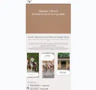 Kleine Seitenvorschau von galoppers-ranch.de