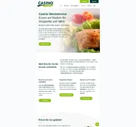 Kleine Seitenvorschau von casino-menueservice.de