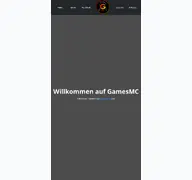 Kleine Seitenvorschau von gamesmc.de