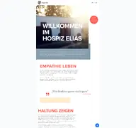 Kleine Seitenvorschau von hospiz-elias.de