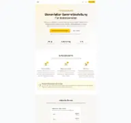 Kleine Seitenvorschau von sammelbestellung.imkado.de