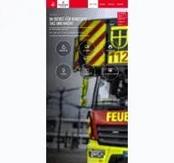 Kleine Seitenvorschau von feuerwehr.konstanz.de