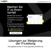Kleine Seitenvorschau von logmein.com