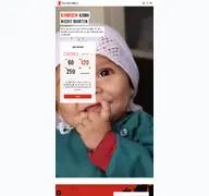 Kleine Seitenvorschau von savethechildren.ch