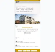 Kleine Seitenvorschau von hotel-lenz.de
