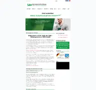 Kleine Seitenvorschau von saw-nrw.de