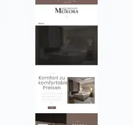 Kleine Seitenvorschau von hotel-meteora.de