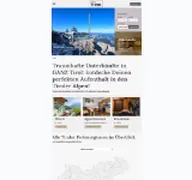 Kleine Seitenvorschau von ganz-tirol.at