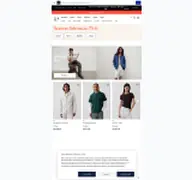 Kleine Seitenvorschau von gap.at