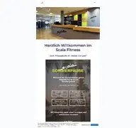 Kleine Seitenvorschau von scala-fitness.de