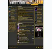Kleine Seitenvorschau von hooked-on-music.de