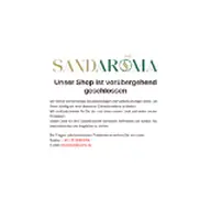 Kleine Seitenvorschau von sandaroma.de