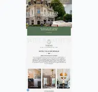 Kleine Seitenvorschau von hotel-villa-grunewald.de