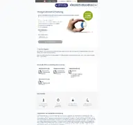 Kleine Seitenvorschau von xn--hrgerteversicherung24-91b32b.de